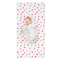 Strawberry 100% Cotton Fitted Crib Sheet