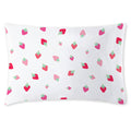 Strawberry 100% Cotton Percale Pillowcase