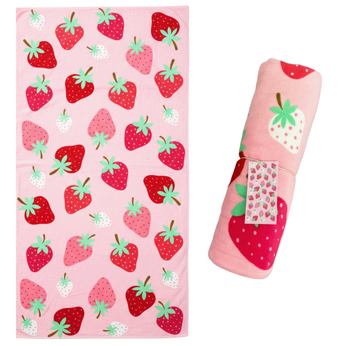 Strawberry Beach Towel