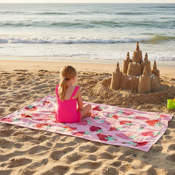 Strawberry Beach Towel