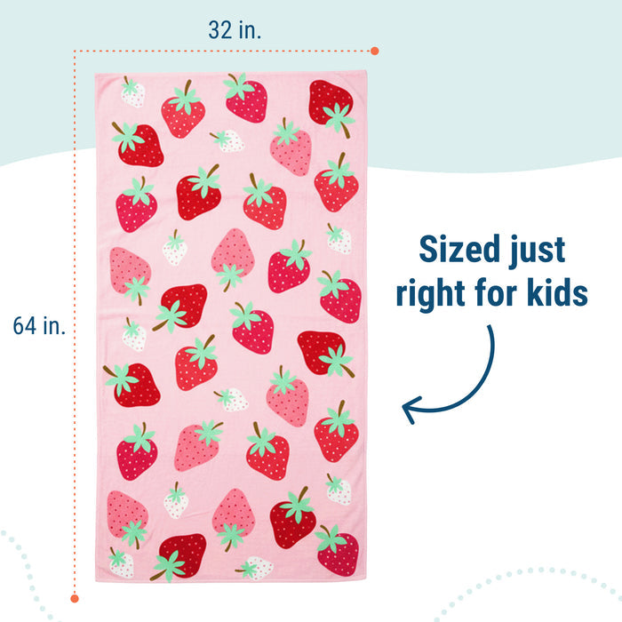 Strawberry Beach Towel