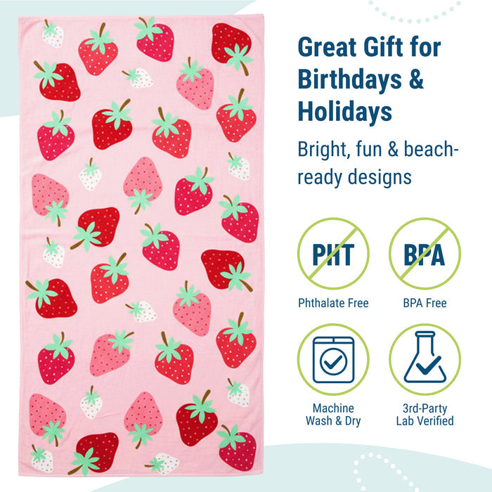 Strawberry Beach Towel