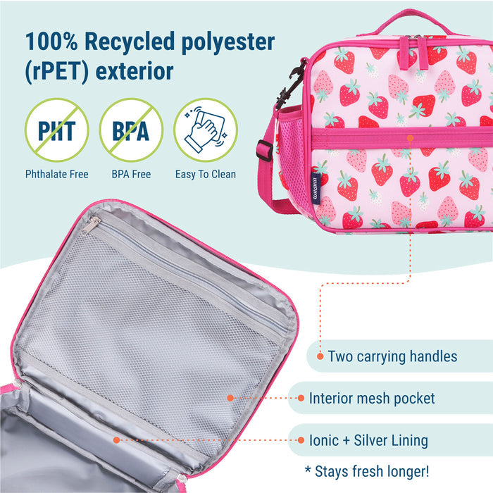 Strawberry Eco Lunch Bag