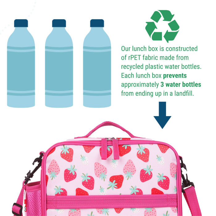 Strawberry Eco Lunch Bag