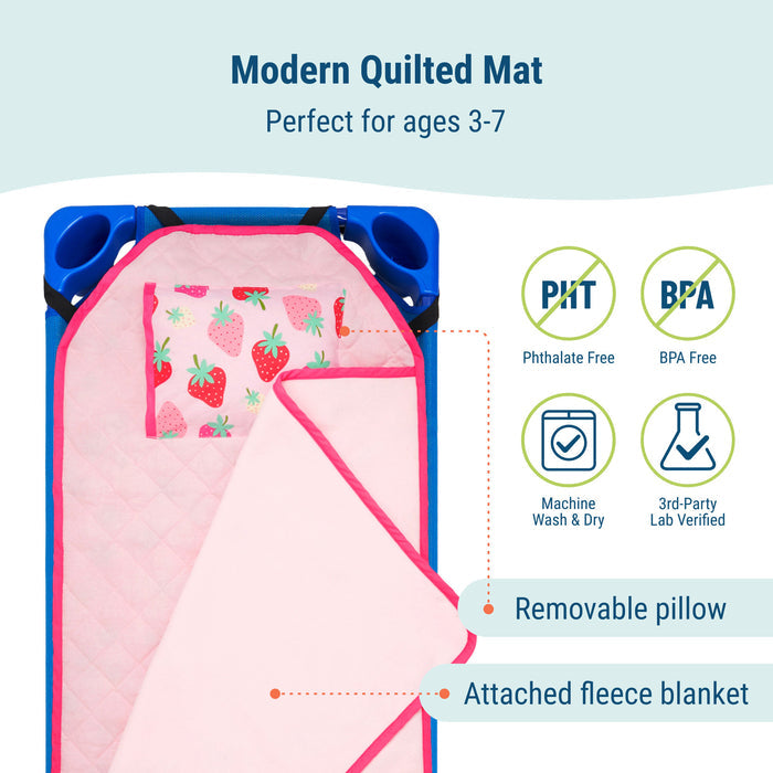 Strawberry Modern Nap Mat