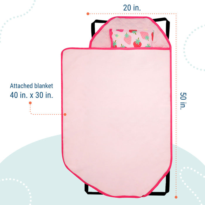 Strawberry Modern Nap Mat