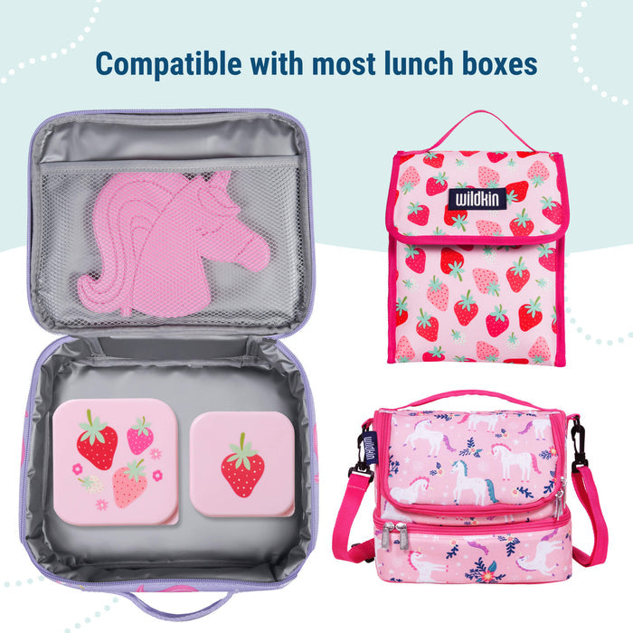 Strawberry nesting food containers
