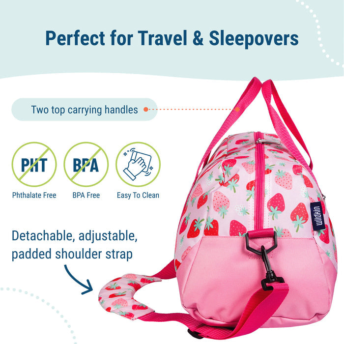 Strawberry Overnighter Duffel Bag