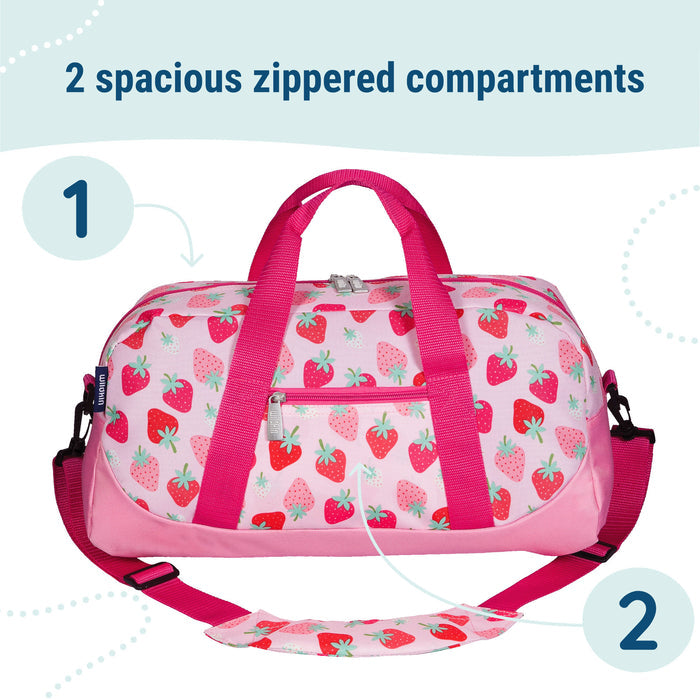 Strawberry Overnighter Duffel Bag