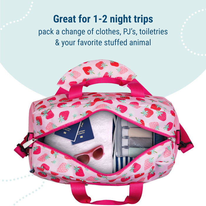 Strawberry Overnighter Duffel Bag