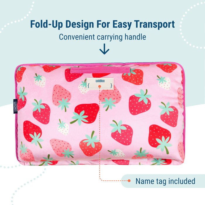 Strawberry Patch Velour Nap Mat