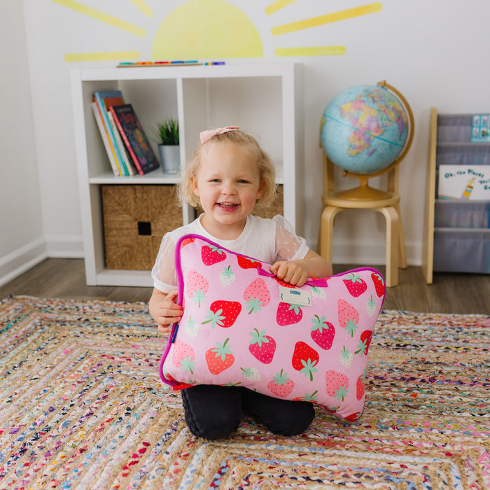 Strawberry Patch Velour Nap Mat
