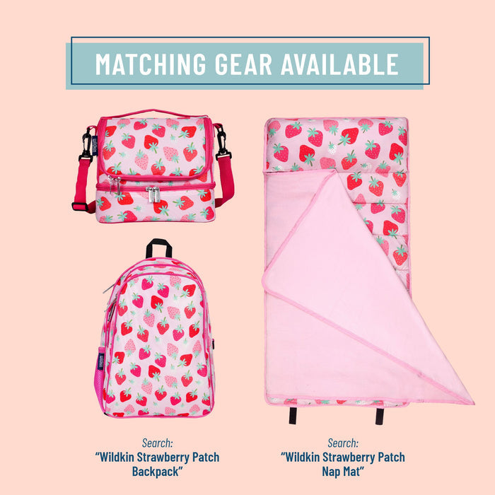 Strawberry Two Compartment Lunch Bag