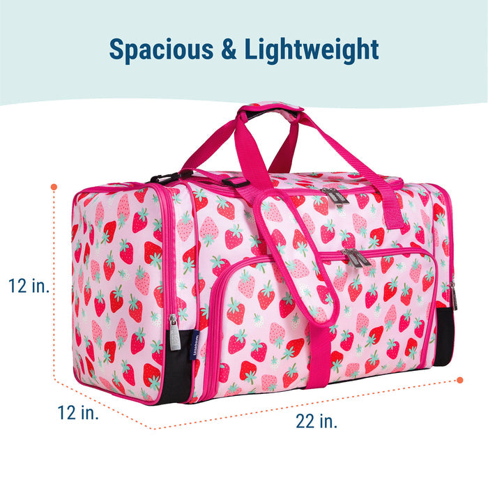Strawberry Weekender Duffel Bag