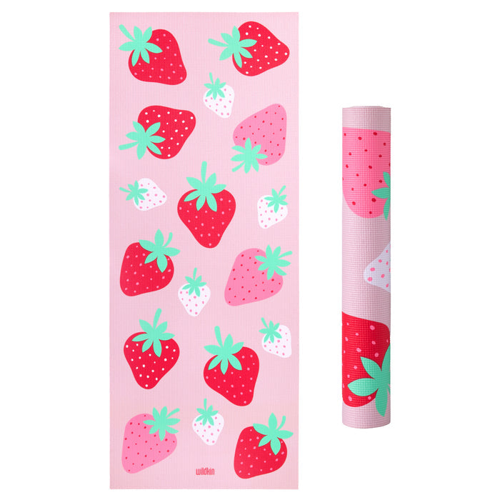 Strawberry Yoga Mat
