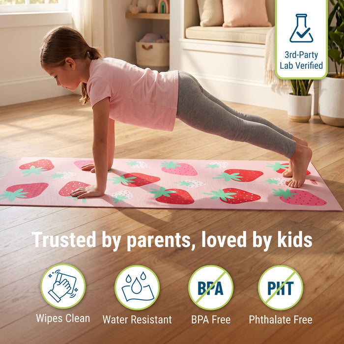 Strawberry Yoga Mat