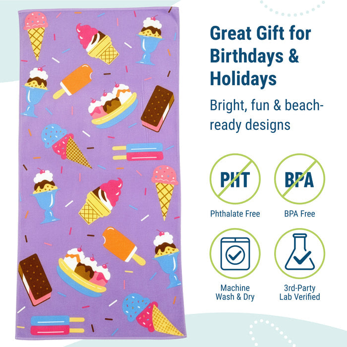 Sweet Dreams 100% Cotton Beach Towel