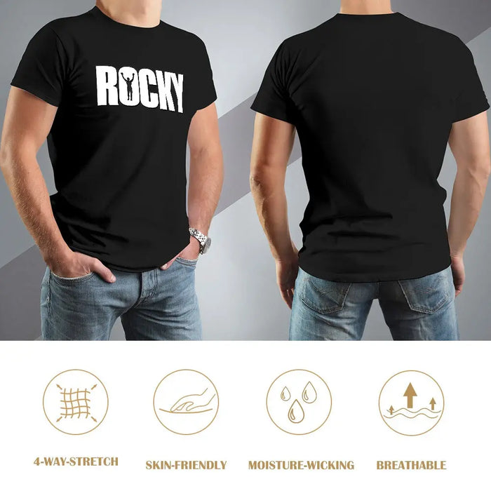 T Shirt Rocky Balboa 100% Cotton Tiger-Universe