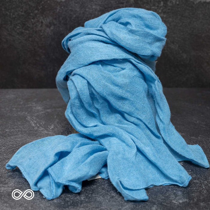 Ballad Blue hemmed