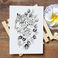 TATTOO TIGER LOVE ROSES Tiger-Universe