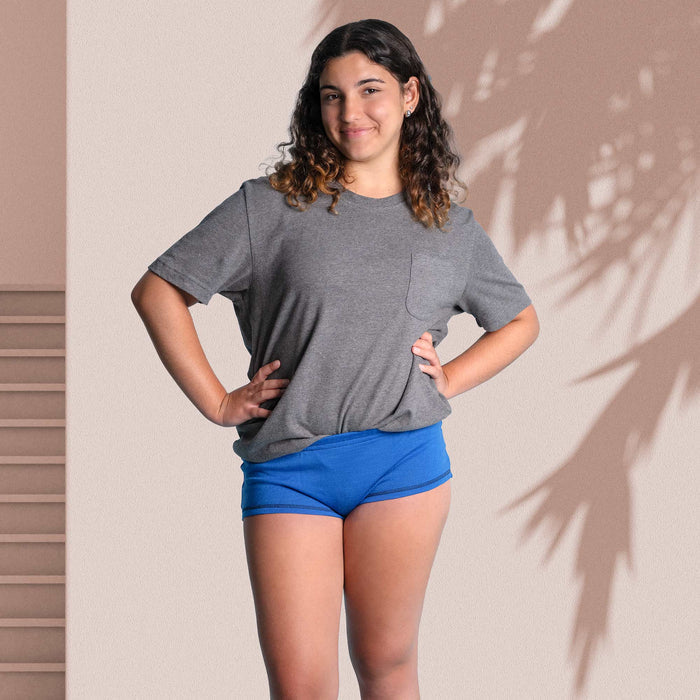 women's plastic-free 100% certified organic merino underwear