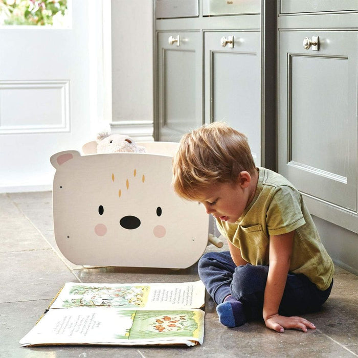 Tender Leaf Wooden Pull-Along Bear Cart
