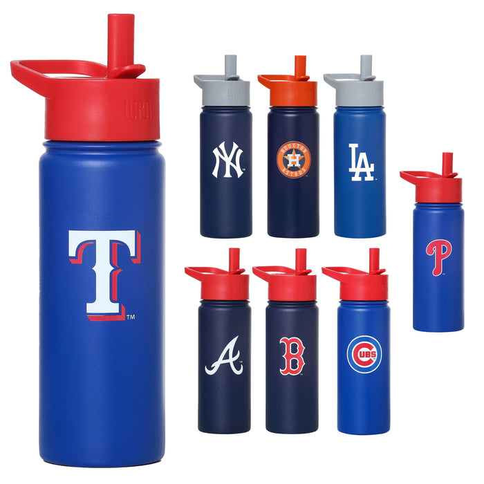 Texas Rangers™ Steel Water Bottle