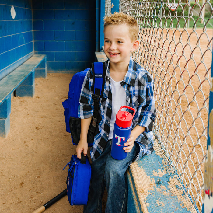 Texas Rangers™ Steel Water Bottle