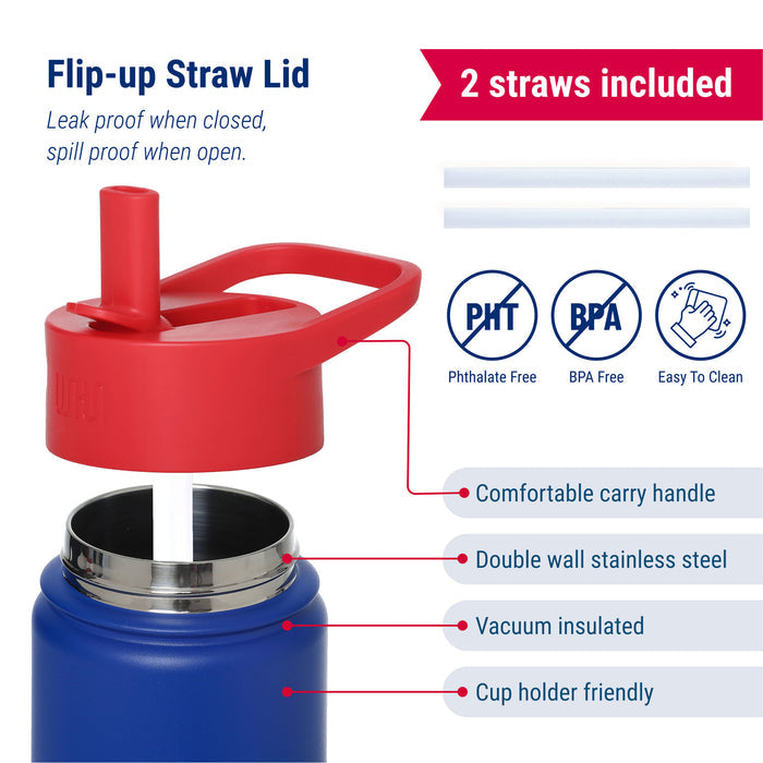 Texas Rangers™ Steel Water Bottle