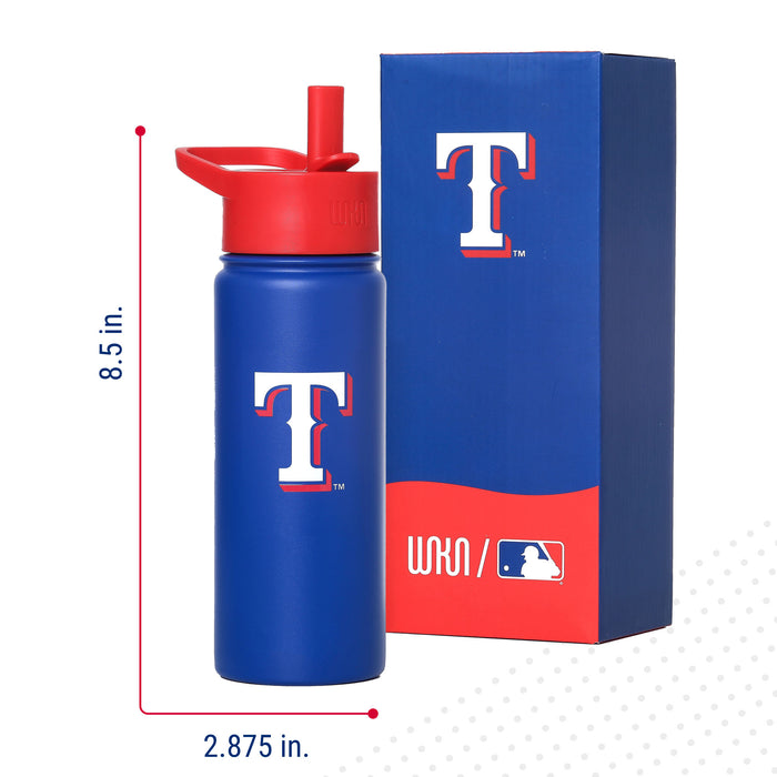 Texas Rangers™ Steel Water Bottle