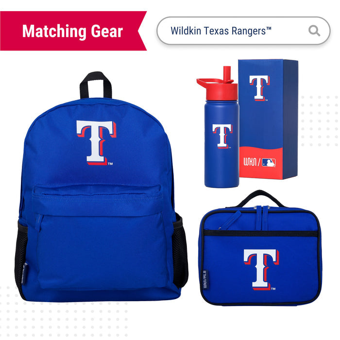 Texas Rangers™ Steel Water Bottle
