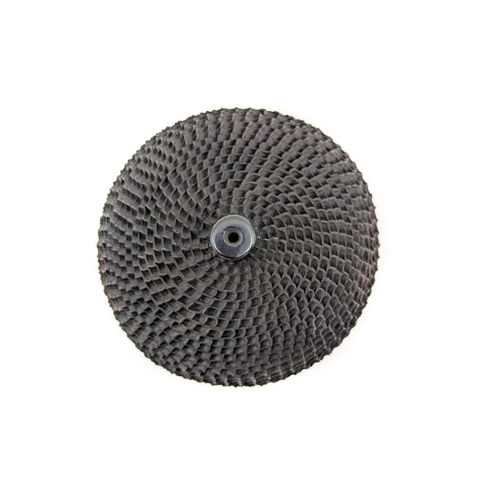 Textured Pot in Matte Black