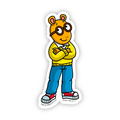 The Arthur Arms Crossed Sticker