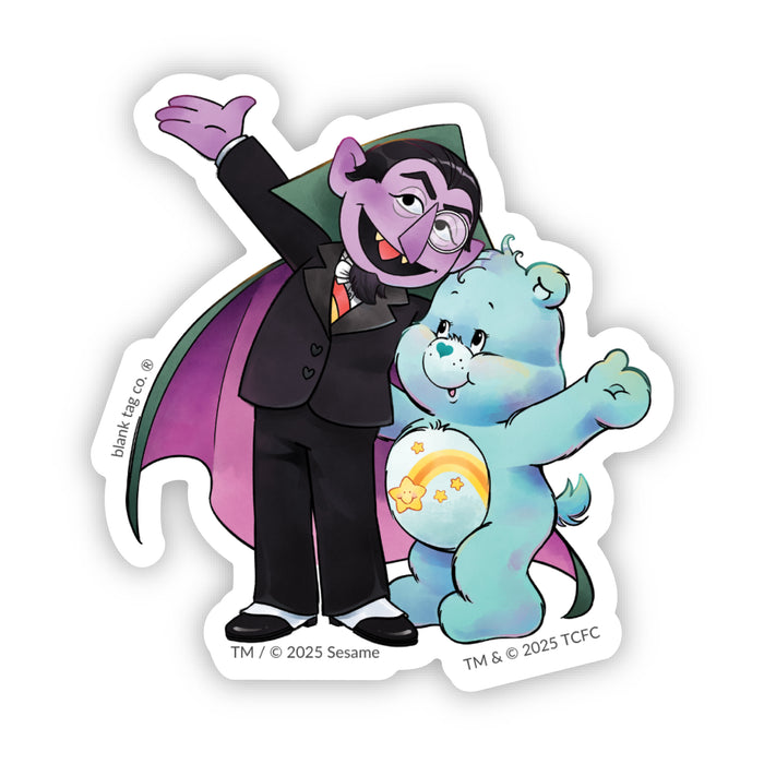 The Care Bears x Sesame Street Sticker Bundle