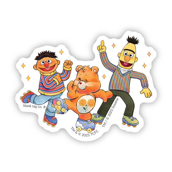 The Care Bears x Sesame Street Sticker Bundle