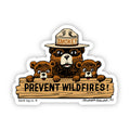 The Classic Prevent Wildfires Sticker