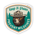 The Keep It Green Badge Sticker
