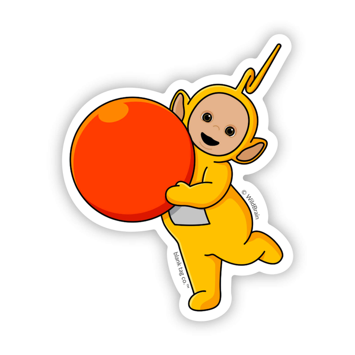 The Laa-Laa With Her Ball Sticker