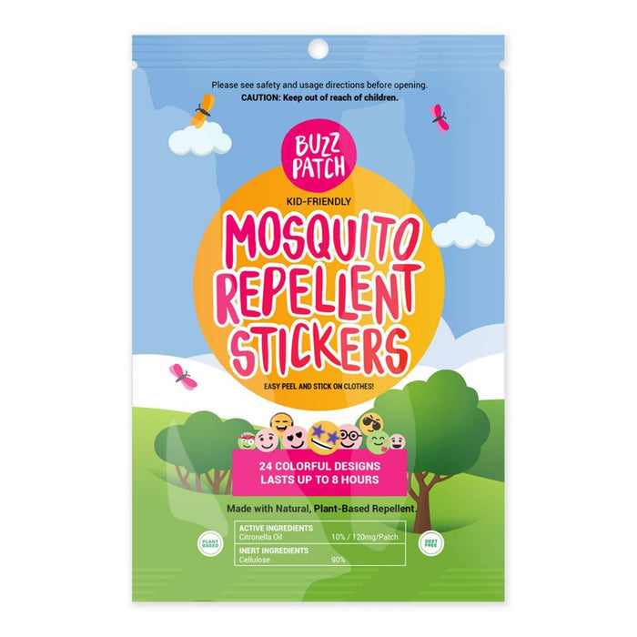 The Natural Patch Co. Buzz Patch Mosquito Repellent Patches - 24 Patches Default Title