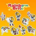 The Rainbow Brite Sticker Bundle