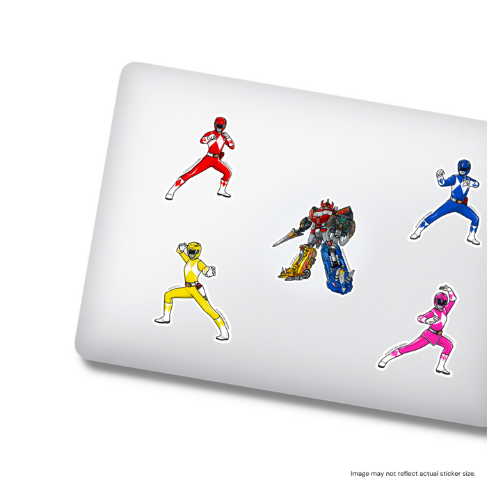 The Red Ranger Sticker