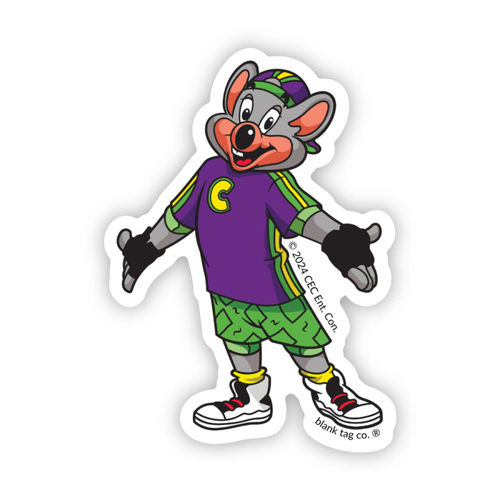 The Retro Chuck E. Cheese Sticker Bundle
