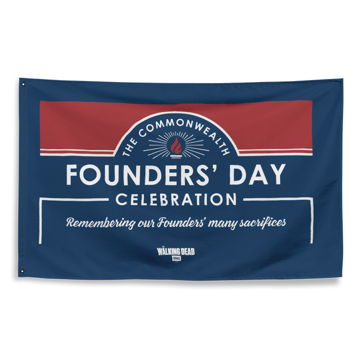 The Walking Dead Founder's Day Flag