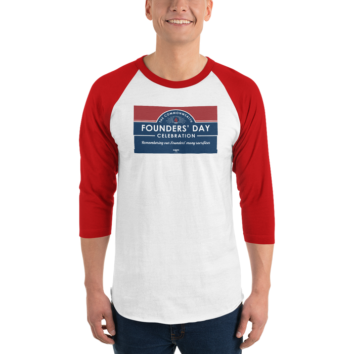 The Walking Dead Founder's Day Unisex 3/4 Sleeve Raglan Shirt