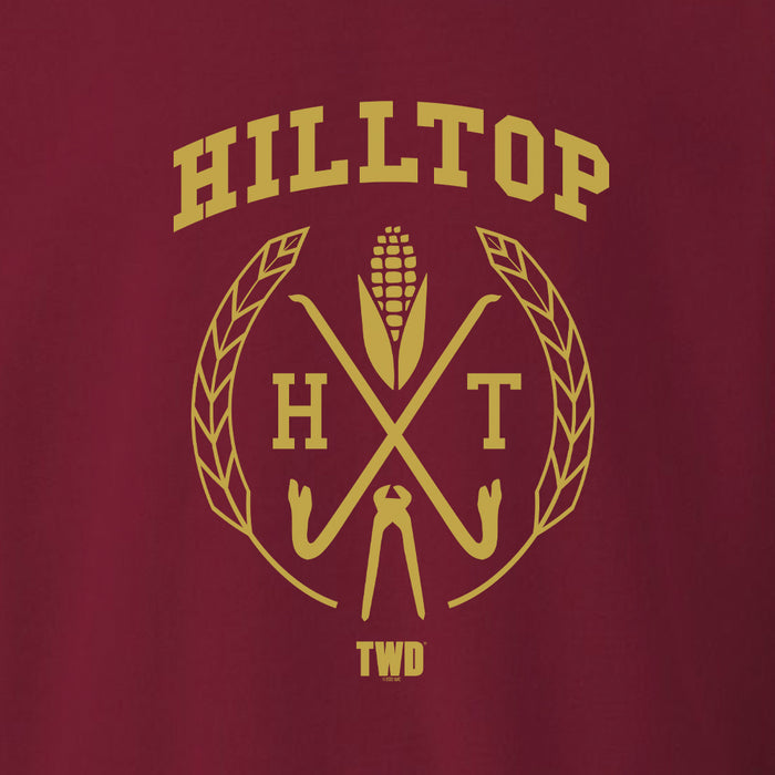 The Walking Dead Hilltop Collegiate Fleece Crewneck Sweatshirt