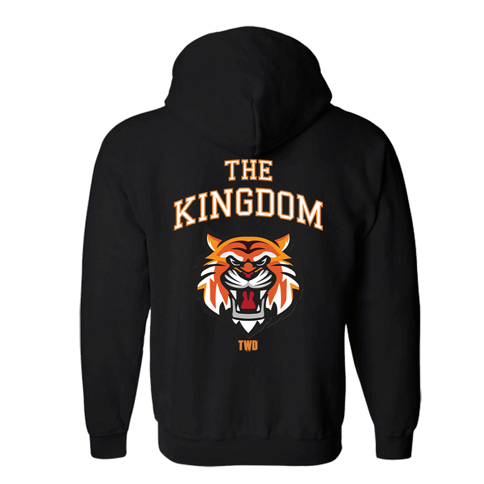 The Walking Dead Kingdom Collegiate Fleece Zip-Up Hooded Sweatshirt