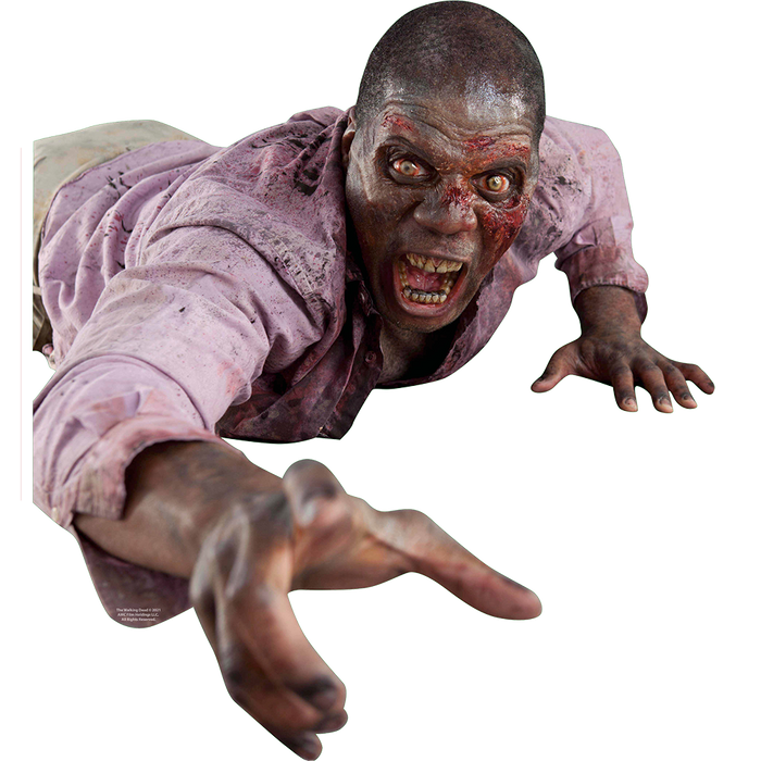 The Walking Dead Walker wall decal showing a detailed zombie graphic on a neutral background