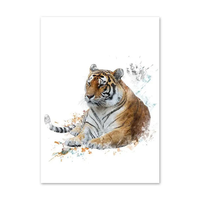 TIGER BOARD WHITE BACKGROUND Tiger-Universe