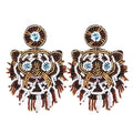 TIGER FLOWER EARRINGS Tiger-Universe