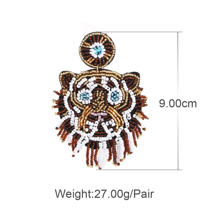 TIGER FLOWER EARRINGS Tiger-Universe